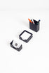 Felix Leather Desktop Set Black 3 Pieces